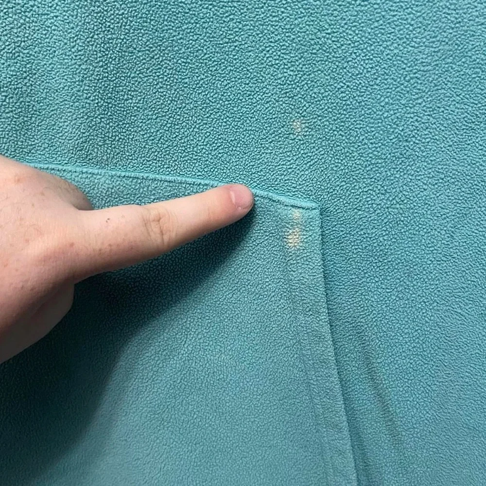 vintage 90s blue Nike gray tag Nike front graphic retro fleece sweatshirt hoodie - Picture 5 of 8